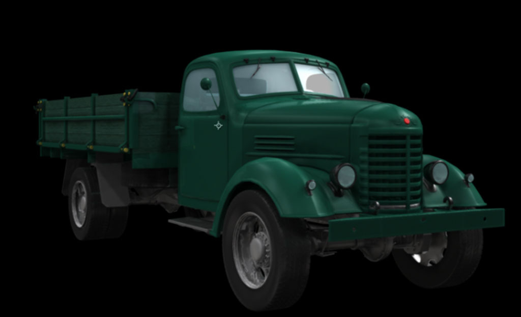 MAYA解放牌汽车图片设计素材_高清MB模板下