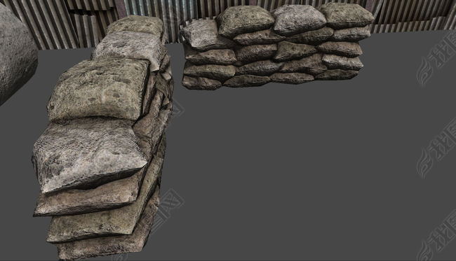 军事用品场景元素FBX图片下载fbx素材-其他模