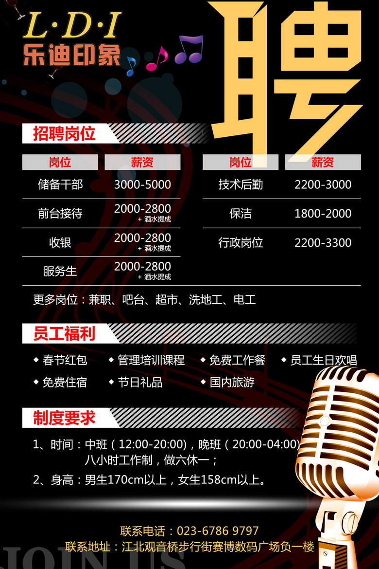 ktv招聘网_KTV招聘信息矢量图免费下载 psd格式 1701像素 编号16791941 千图网