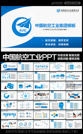 中国航空工业集团公司工作总结计划PPT