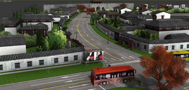 大型城市赛车游戏场景系列9苏州城图片下载m