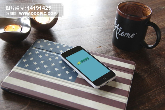 桌面平板手机样机模板智能贴图图片设计素材_