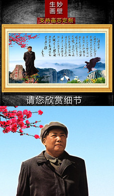 大展宏图雄鹰展翅意境风景油画国画无框画