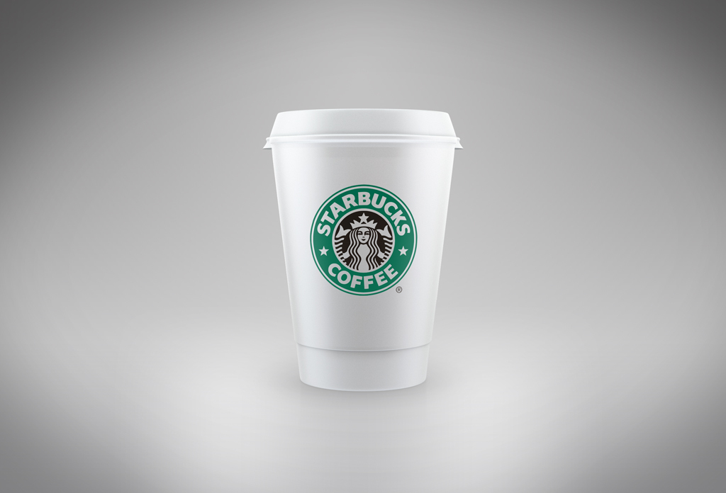 星巴克咖啡杯样机图片设计素材_高清PSD模板