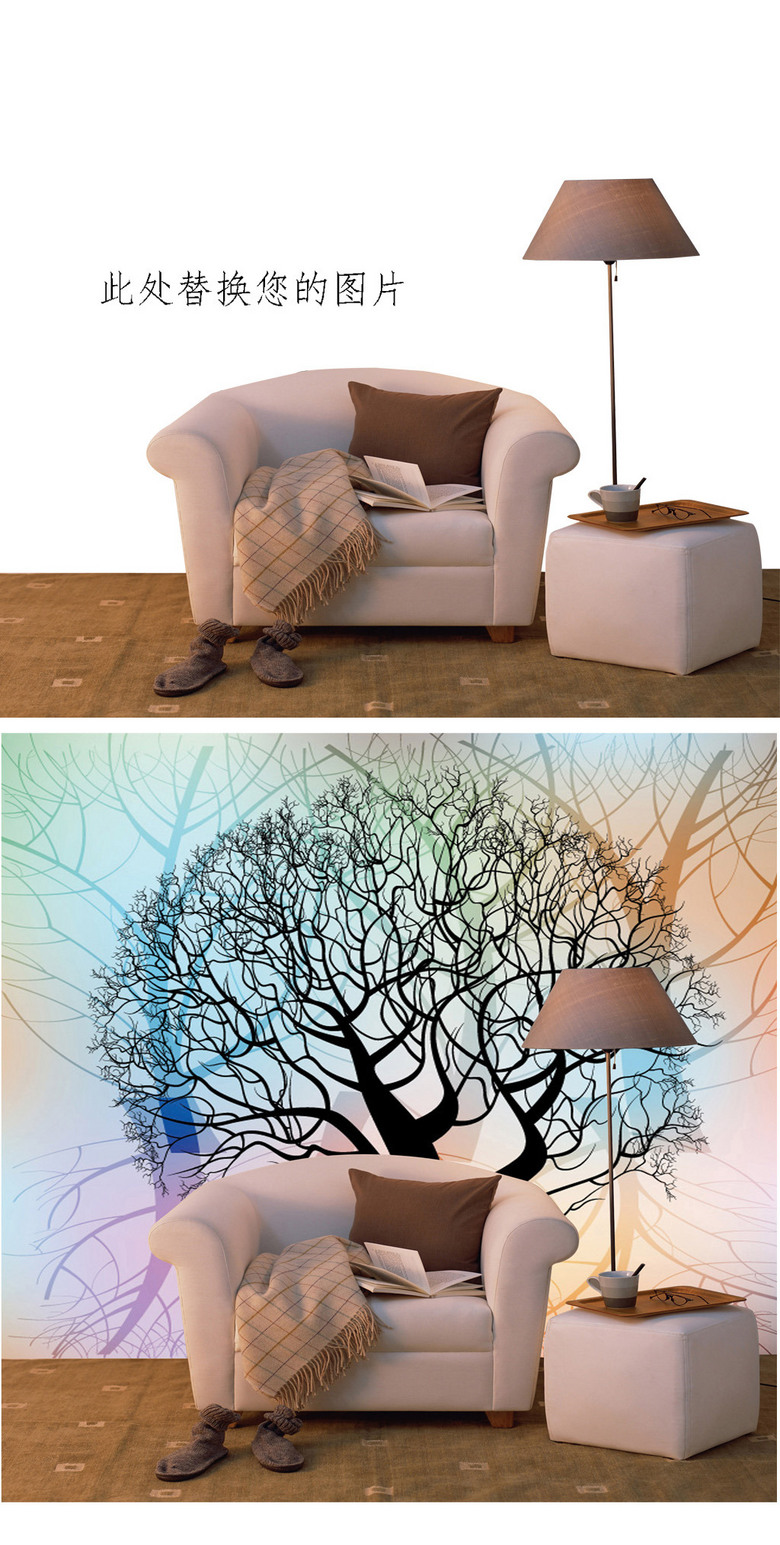 装饰画效果图片 true