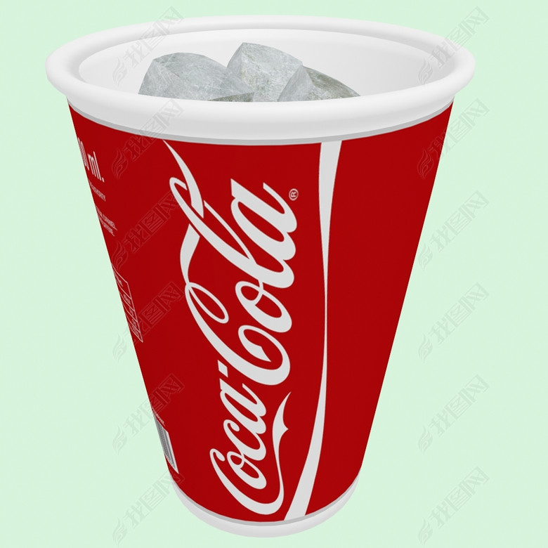 一杯可乐图片下载max素材-其他模型