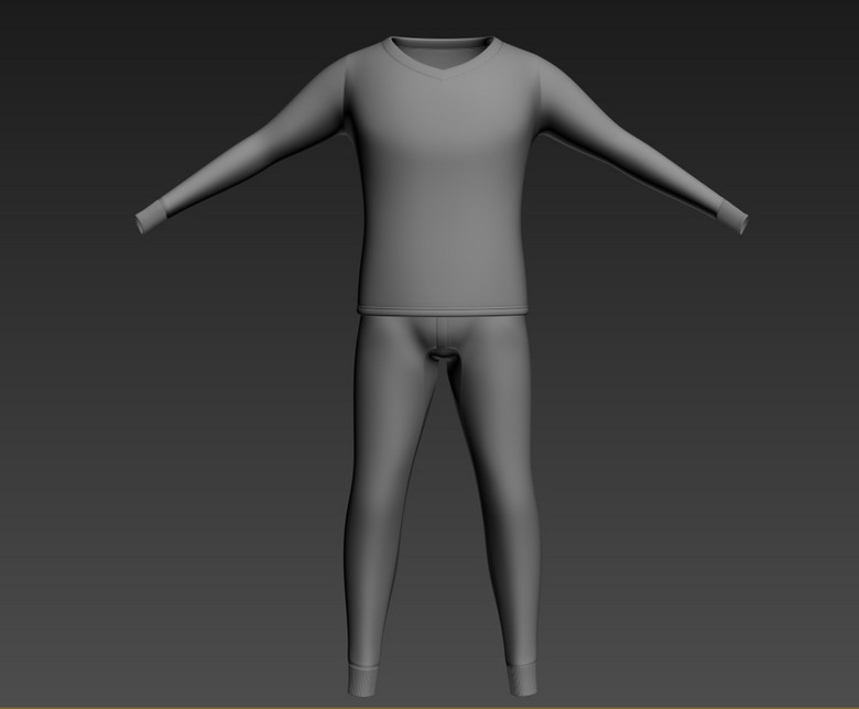 内衣3d模型_3d打印模型