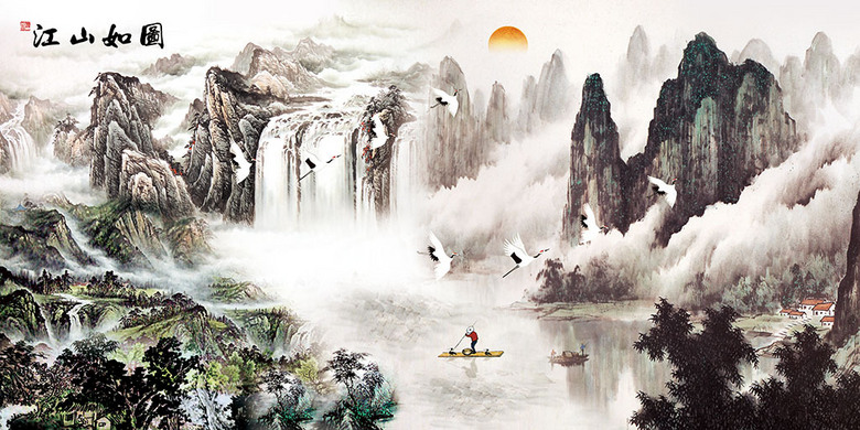 成语什么如画_成语故事图片