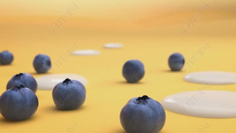 草莓蓝莓味巧克力派美食广告(图片编号:14708