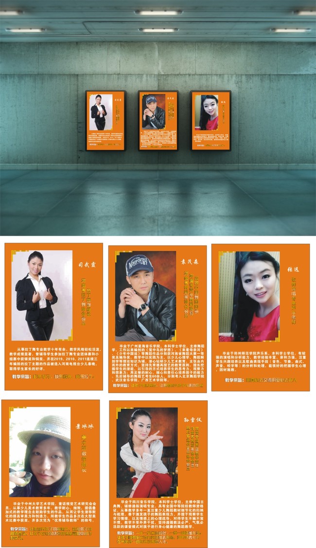 培训机构艺术培训教师简介