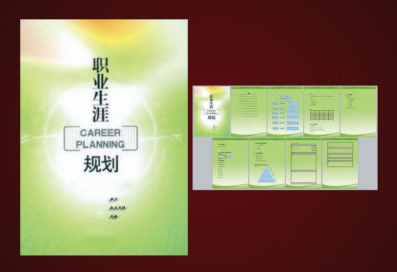 职业生涯规划书word模板