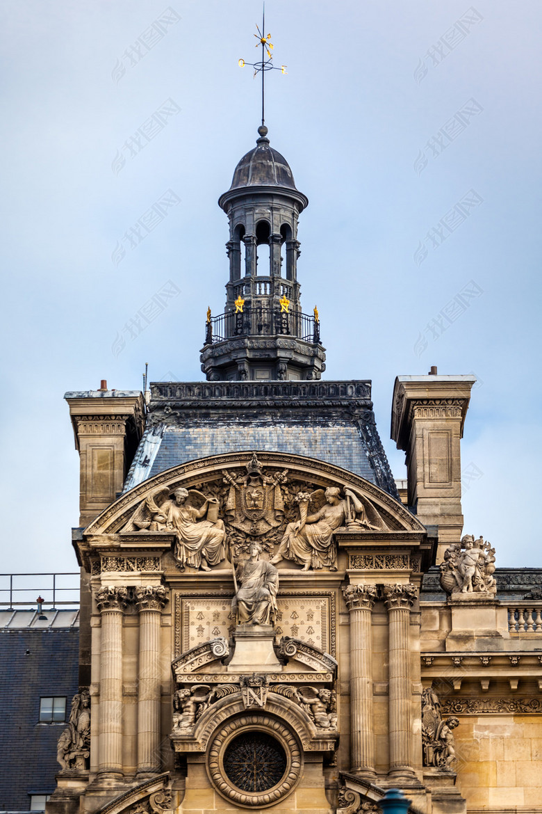 法国巴黎卢浮宫82图片下载素材-古建筑图片