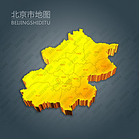 北京金色3d地图高清版下载_北京三维地图图片