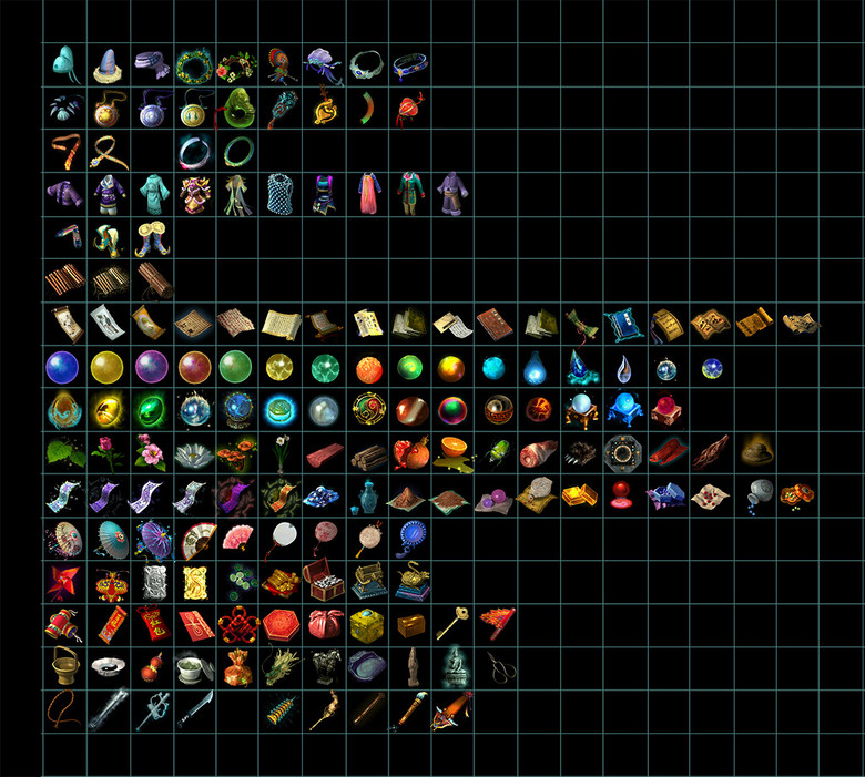 网页游戏装备道具小图标素材(图片编号:14843