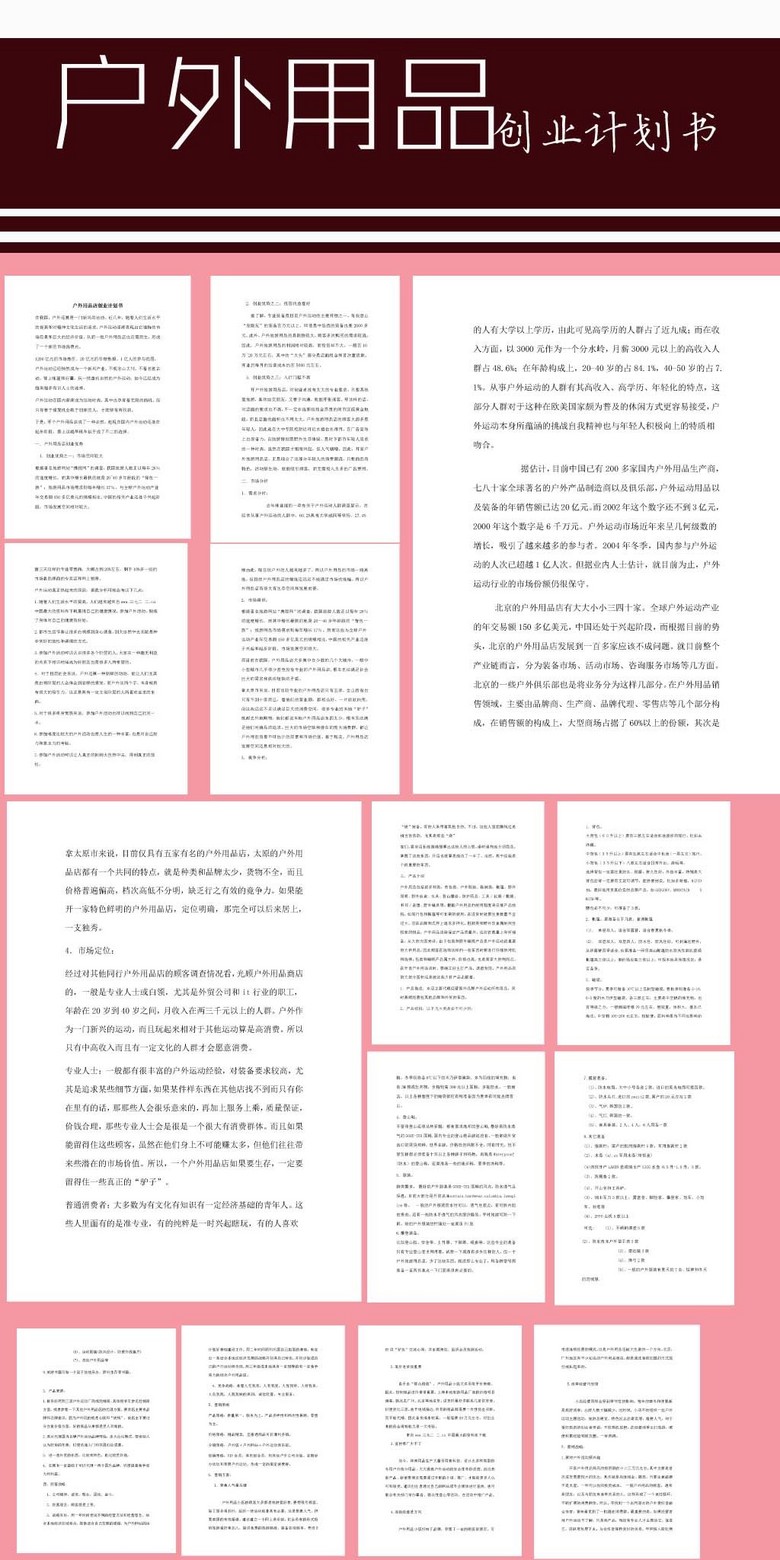 内衣创业计划书_创业计划书(2)
