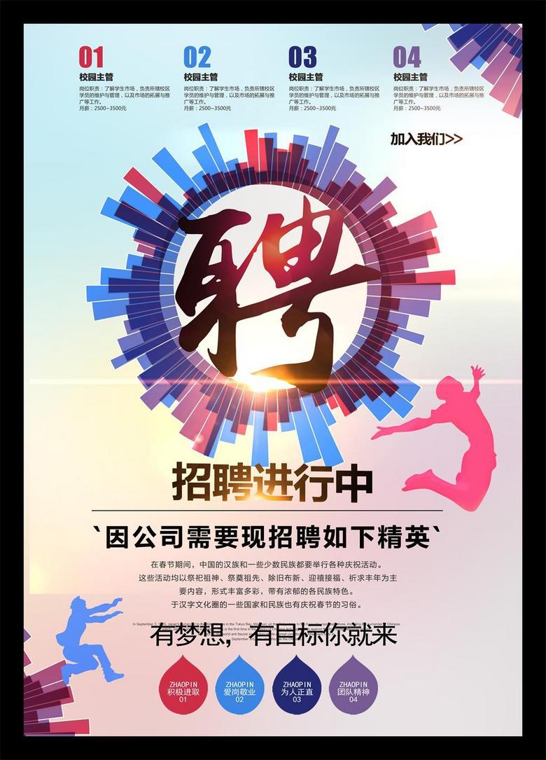 时尚招聘_时尚招聘海报psd分层素材(2)