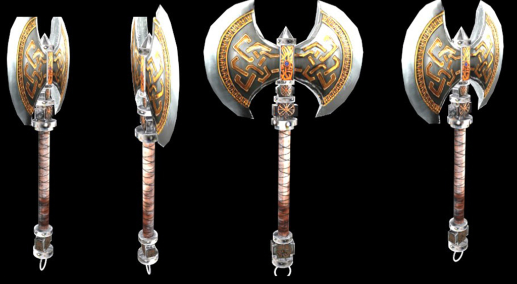 角色道具斧头模型图片设计素材_高清MAX模板