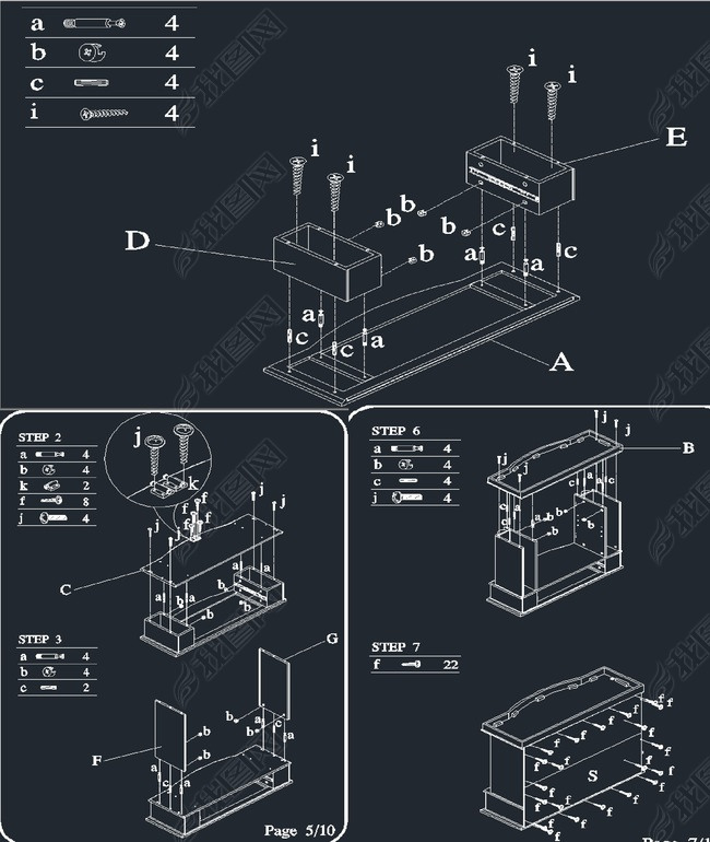 Ҿ߰װ˵׼CAD