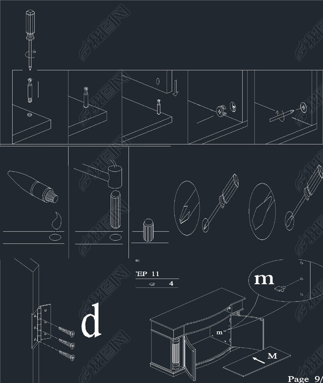 Ҿ߰װ˵׼CAD