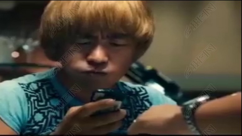 AE模板泰囧吃饭手机文字广告微信小视频(图片