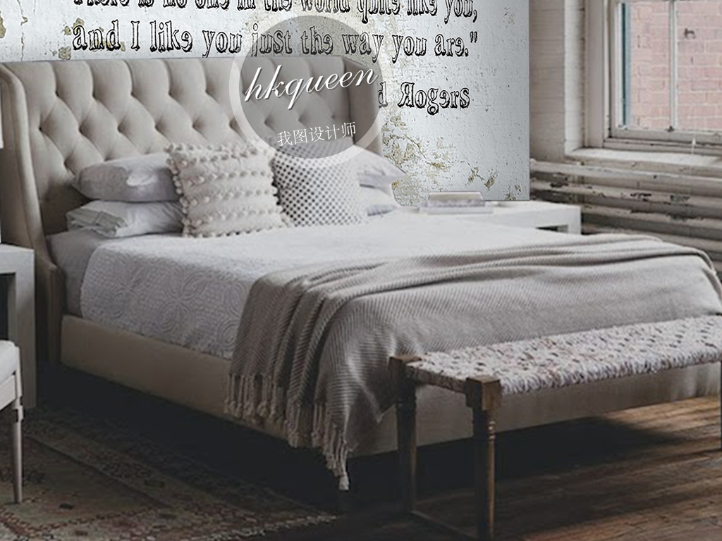 欧式复古抽象大象英文简约时尚油画玄关过道