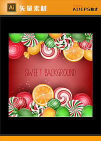 清新唯美梦幻卡通甜点糖果棒棒糖可爱甜美图片