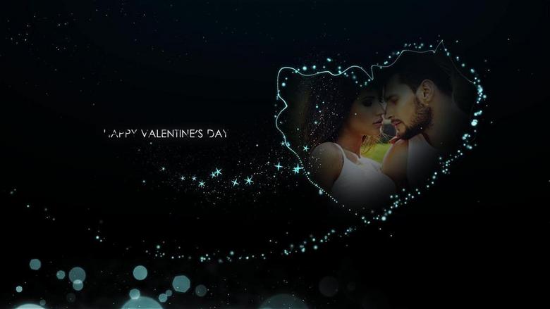 蓝色烂漫模板素材_高清MP4格式下载(视频17