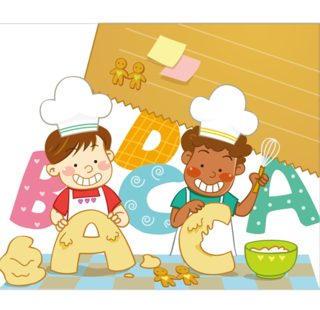 卡通可爱小厨师烹饪设计元素(图片编号:15428