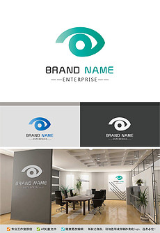 眼睛logo设计_眼睛logo设计图片素材下载_眼睛
