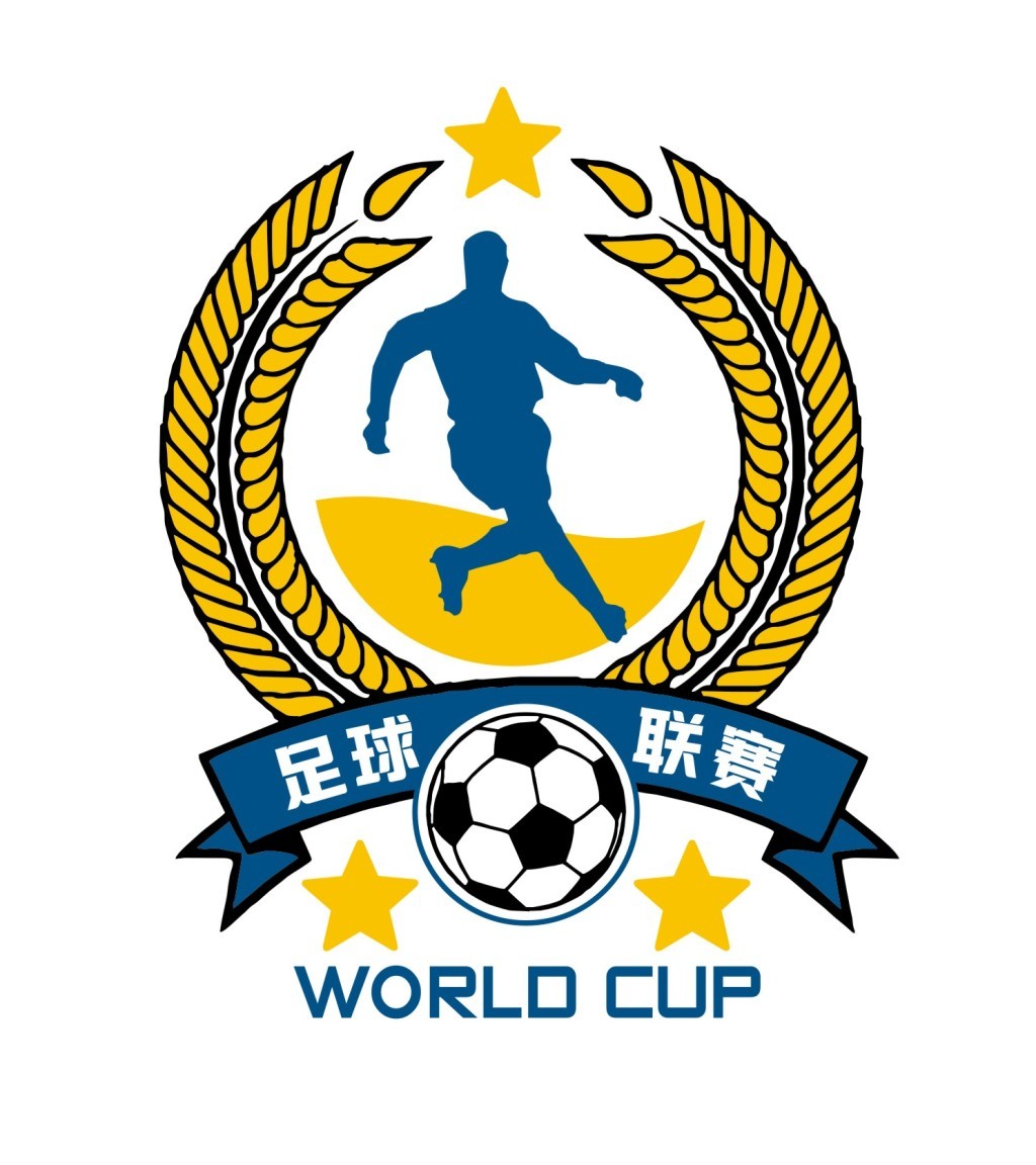 足球联赛运动会会徽图片设计素材_高清AI模板