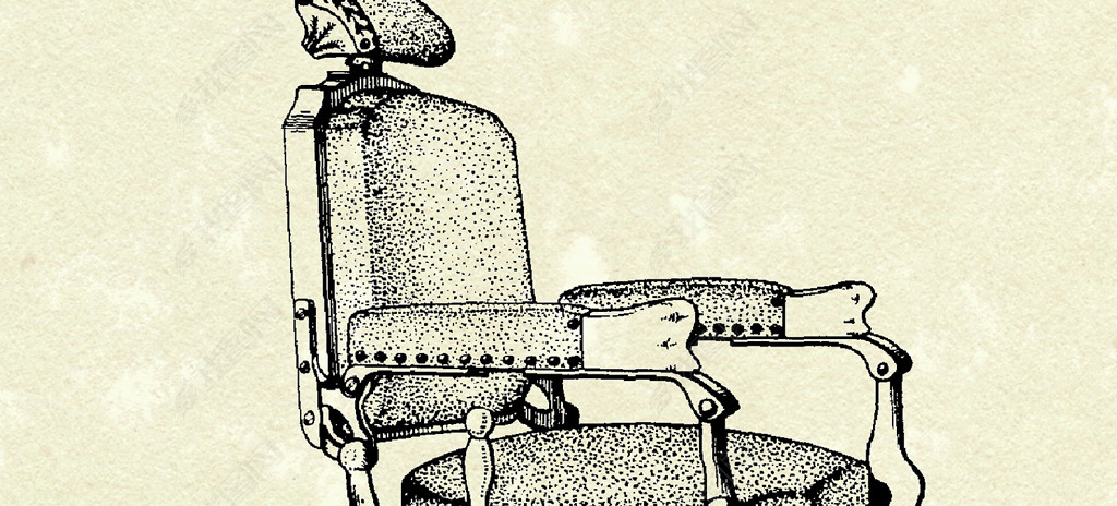 北欧美式乡村复古沙发椅英文手稿装饰画