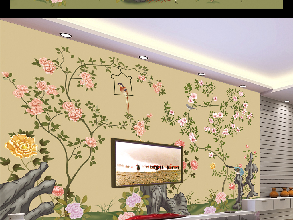 手绘鸟 鸟图 花藤 手绘花枝 手绘小草 手绘地面 凤凰花鸟 飞鸟 工笔花鸟 PSD高清分层 清新花鸟 无框画 手绘树 手绘 复古背景 复古花鸟 复古手绘 花鸟复古 手绘复古花鸟 手绘复古