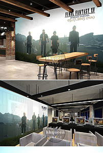 大型网络游戏兄弟情节荒野求生工装背景墙图片