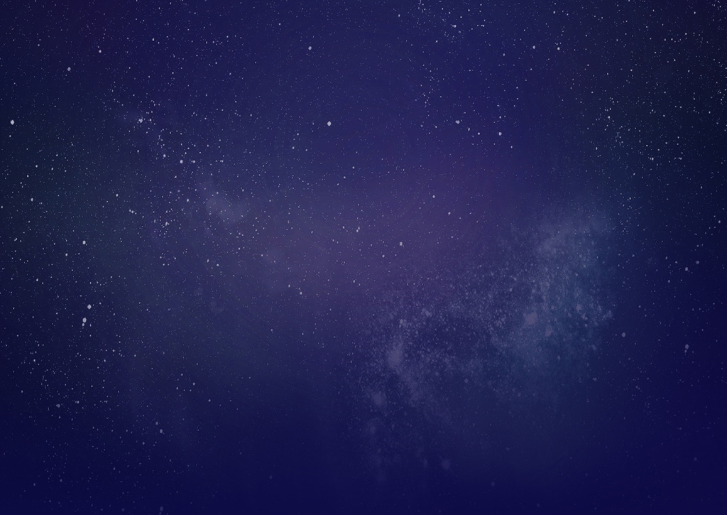 深蓝色梦幻科技星空云层星点闪烁广告背景图