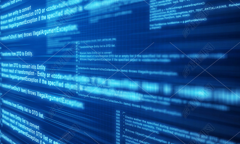 互联网信息技术虚拟数字编程大数据黑客帝国图