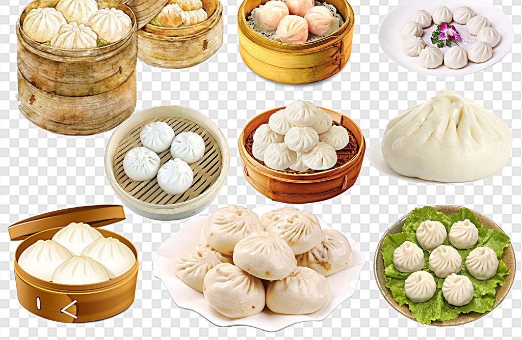 创意包子小包子蒸包子包子铺素材
