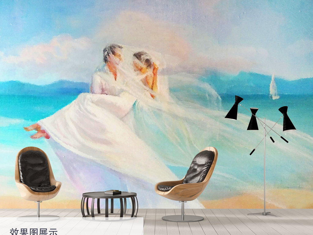 抽象婚纱照_抽象头像