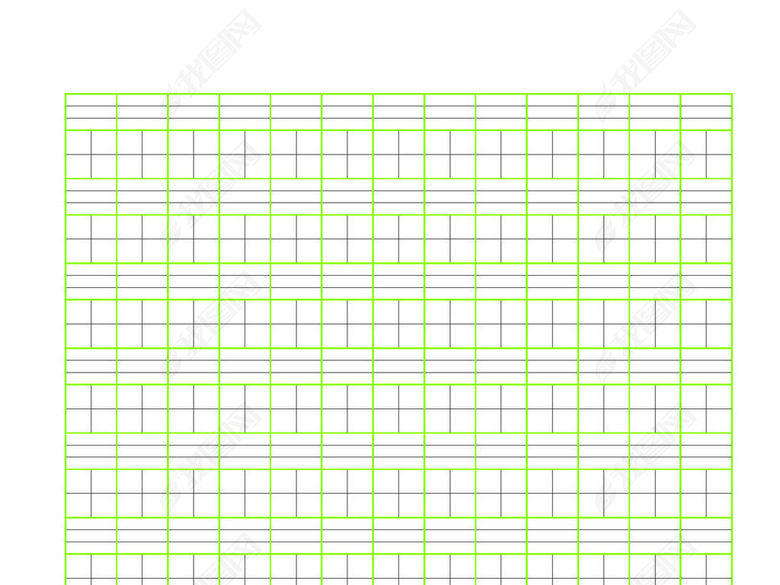 拼音田字格A4纸图片下载xls素材-其他文档