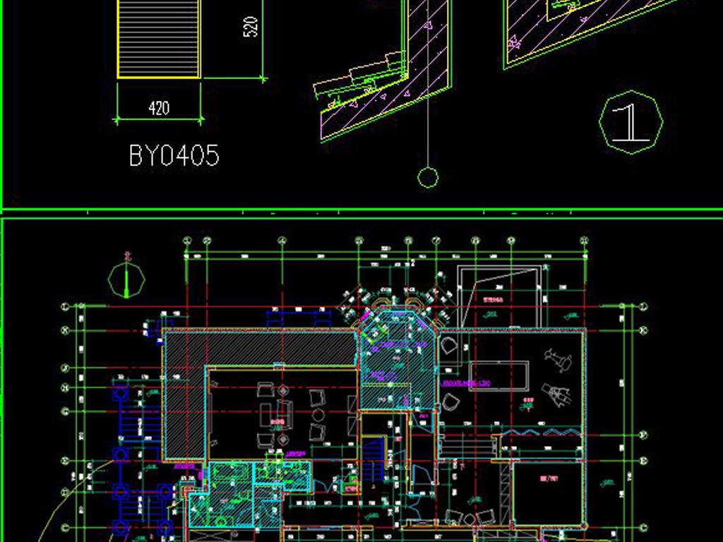 我图网提供精品流行欧式奢华别墅建筑CAD施工图素材下载,作品模板源文件可以编辑替换,设计作品简介: 欧式奢华别墅建筑CAD施工图,,使用软件为 AutoCAD 2004(.dwg) 别墅背景墙 别墅立面图 电视机背景墙 背景墙CAD 垭口 大理石背景墙 豪华门头 罗马柱 大理石电视机背景墙 背景墙图纸 背景墙设计 罗马柱CAD 欧式施工图 别墅施工图 欧式别墅 施工图 奢华别墅