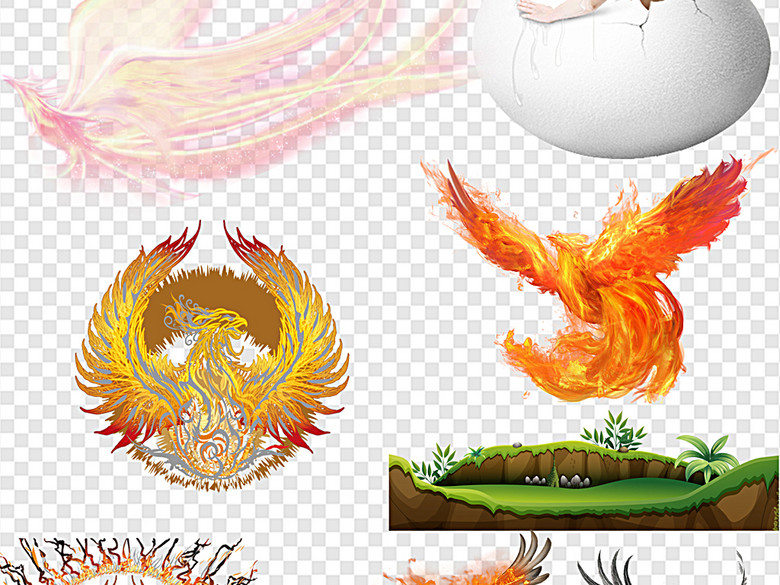 火凤凰重生蜕变鸡蛋破壳破壳重生(图片编号:1
