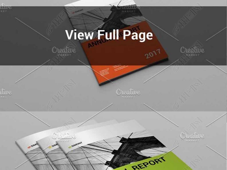 2017企业年度报告宣传画册模板(图片编号:160