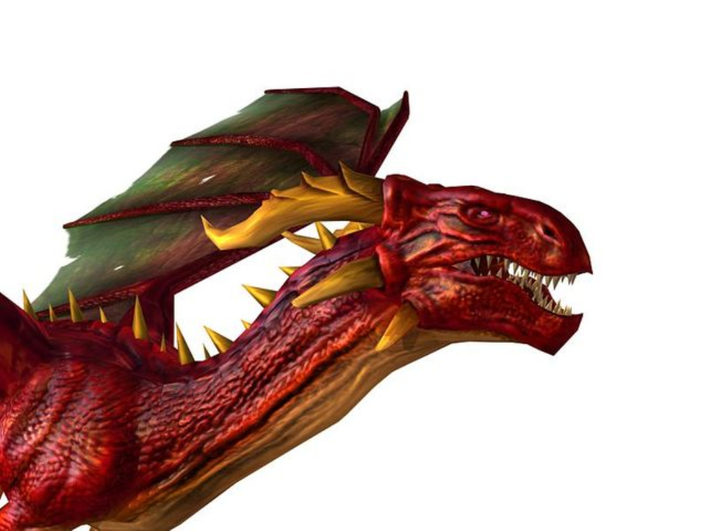 影视级西方龙，飞龙，怪龙五种颜色，带动画