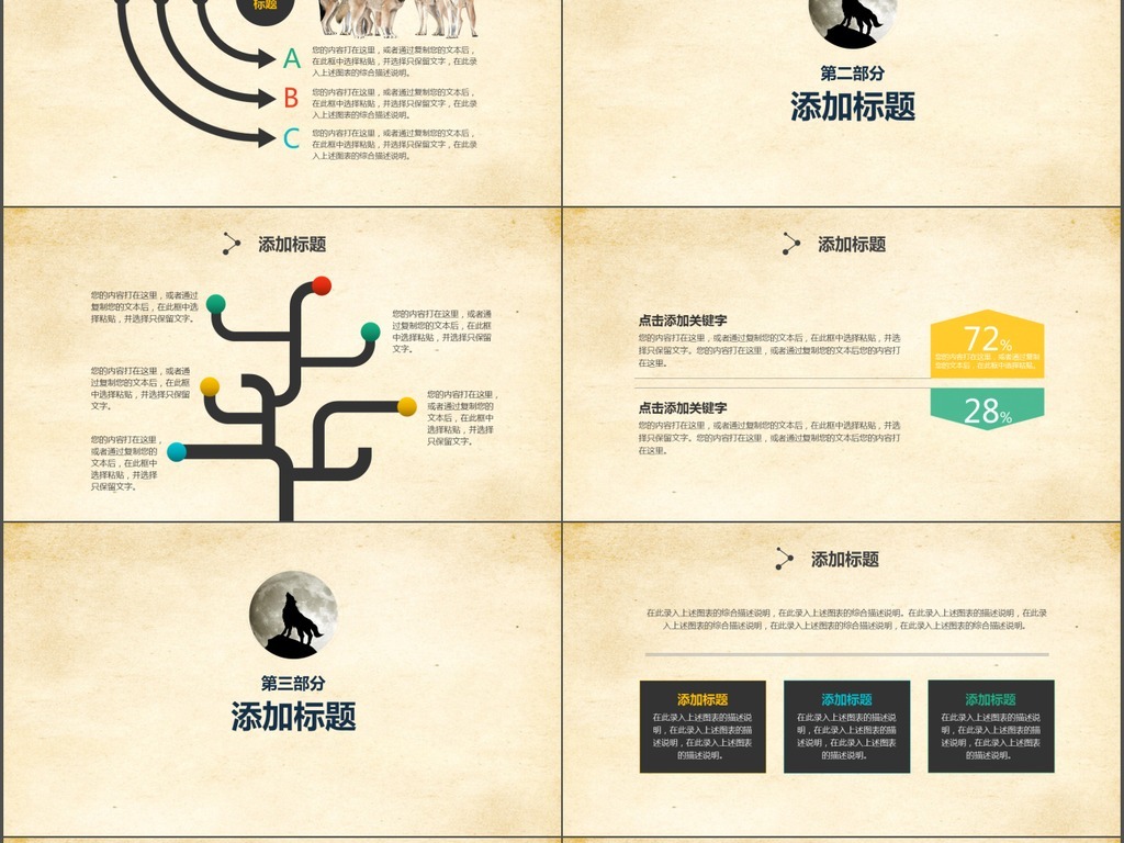 狼精神企业文化建设培训演讲PPT