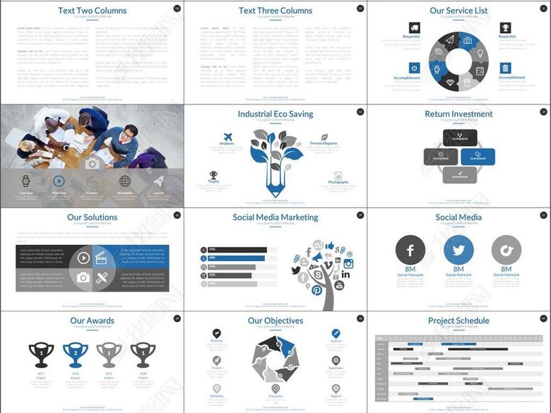 市场规划展示销售策略拓展计划PPT模板(图片