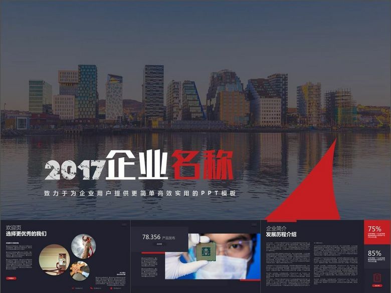 2017市场分析销售营销案例展示PPT(图片编号