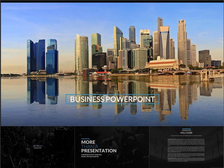 公司介绍市场策略案例分析销售PPT模板(图片