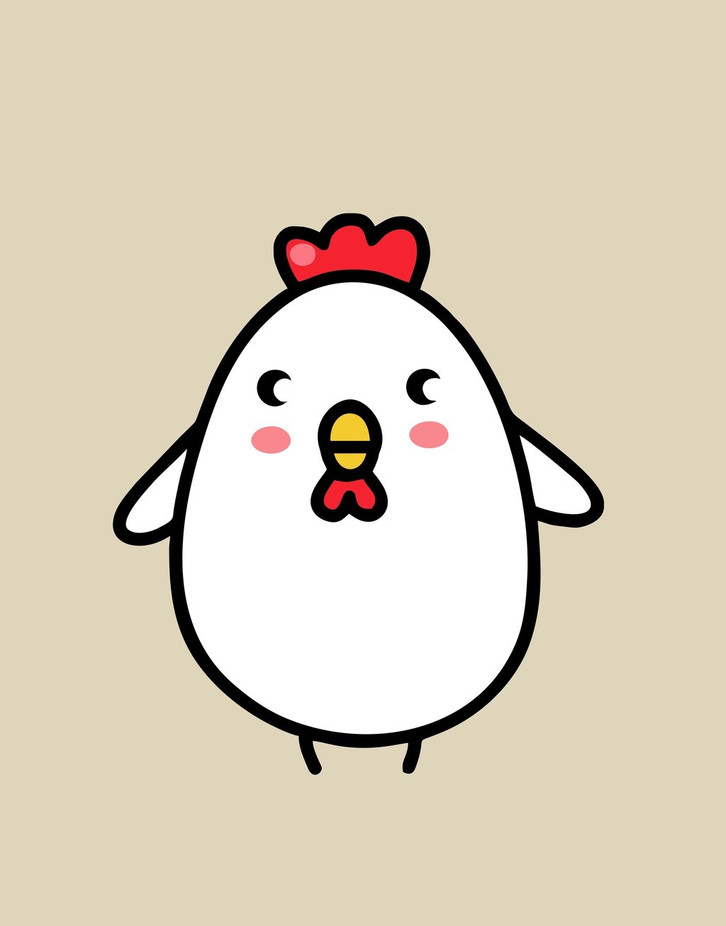 卡通图案小鸡图片设计素材_高清其他模板下载