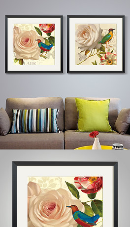 装饰画挂画带框 264x460a0a0