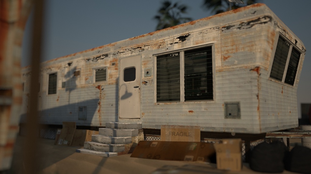 幸存者营地建筑3D模型