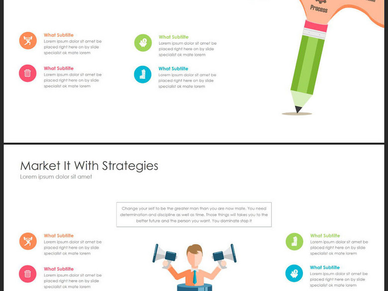 数据图表营销分析总结PPT模板(图片编号:162